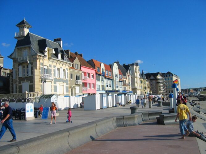 Centre de la digue de Wimereux