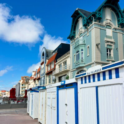 Cabines de plage à Wimereux