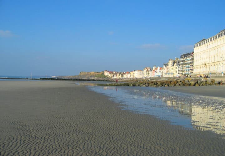 Front de mer à Wimereux