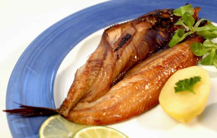 Poisson kipper fumé