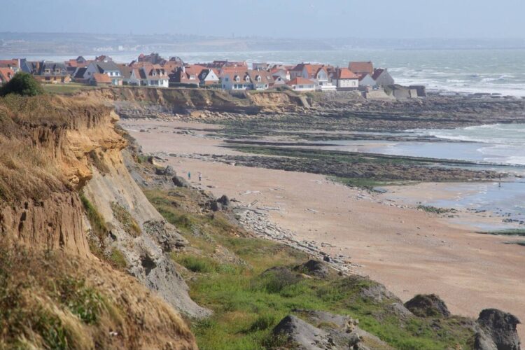 Plage d'Audresselles dans le Pas-de-Calais