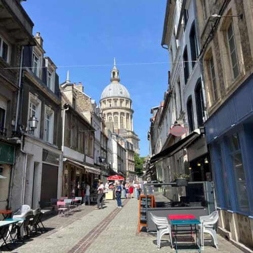 Rue de la vielle ville de Boulogne-sur-Mer
