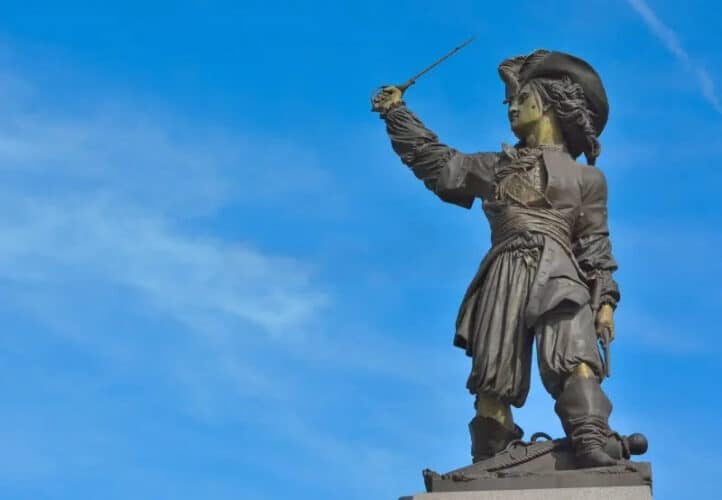 Statue du dunkerquois Jean Bart