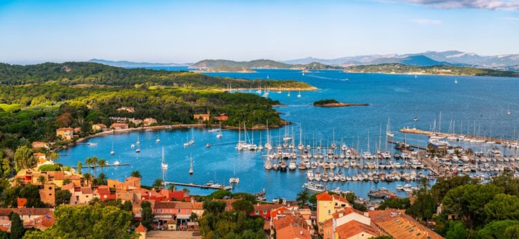 Village de Porquerolles, France